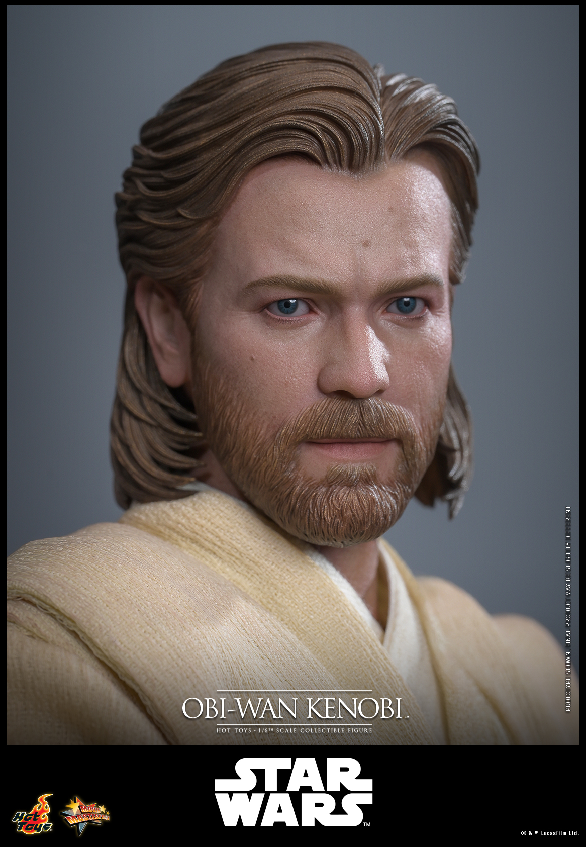 Hot Toys Star Wars Attack of the Clones - Obi-Wan Kenobi MMS808 (3) Hot Toys Star Wars Attack of the Clones Obi Wan Kenobi MMS808 3