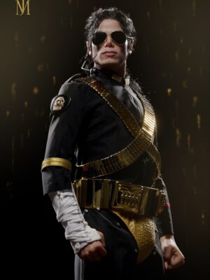 Michael Jackson 1/2 Hyper-Realistic Celebrity Statue - DAMTOYS