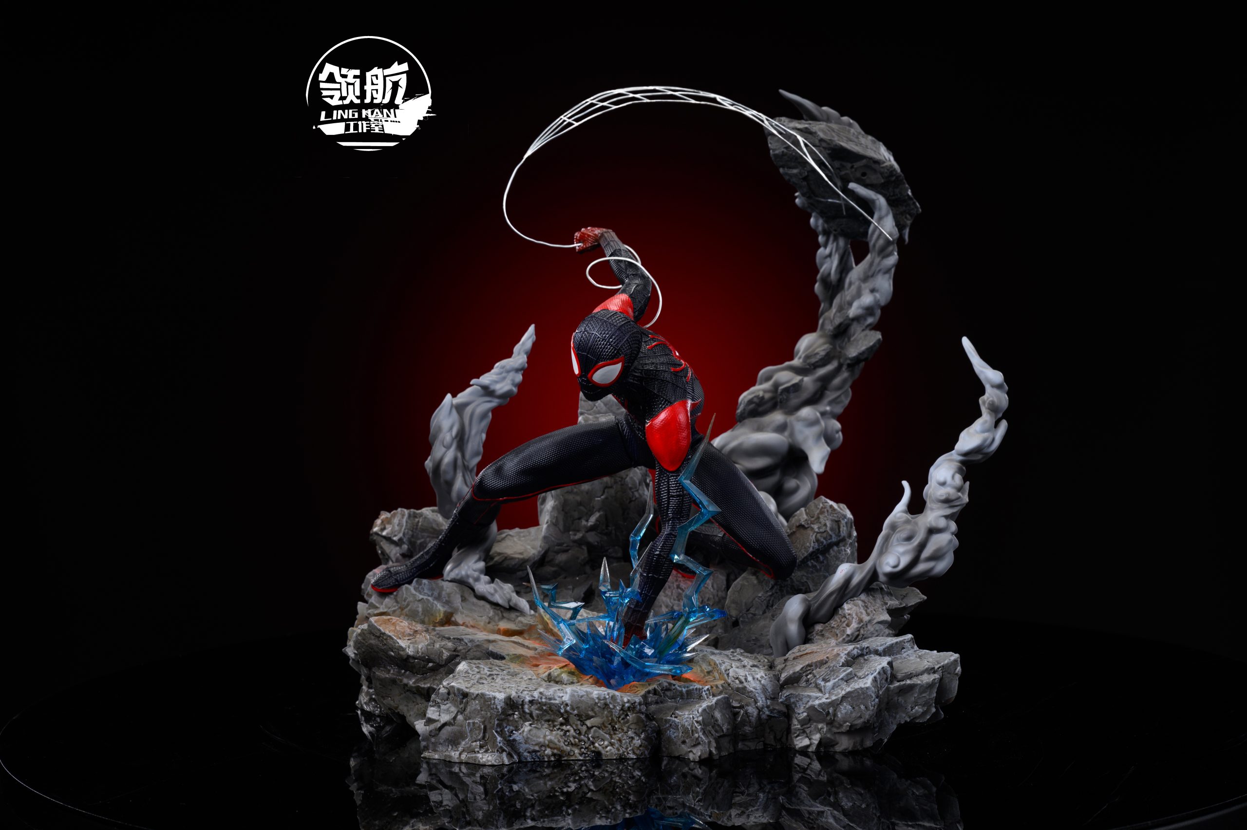 LINGHANG Studio - Marvel Spider Man Miles (6) LINGHANG Studio Marvel Spider Man Miles 6