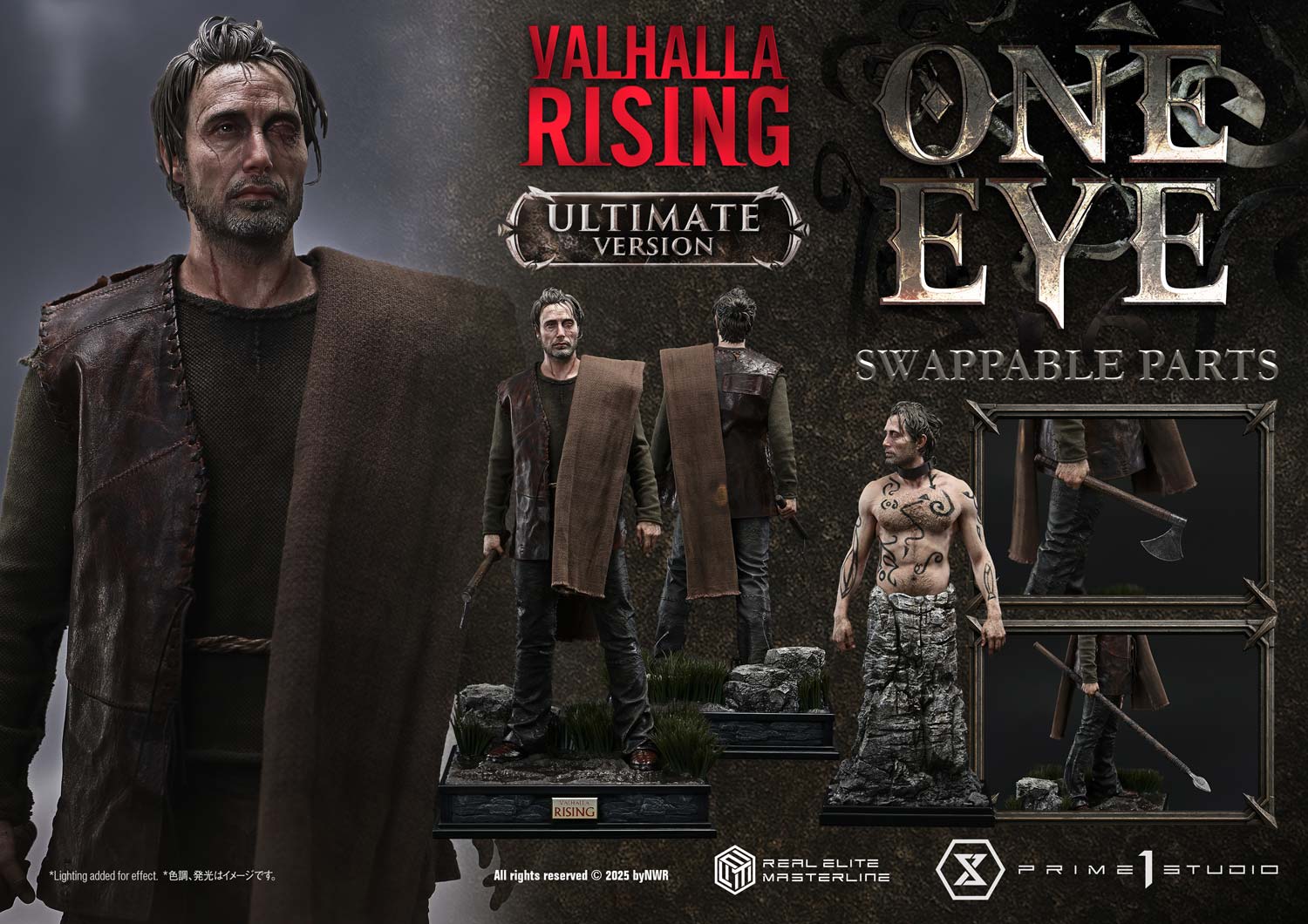 Prime 1 Studio - Valhalla Rising One eye (20) Prime 1 Studio Valhalla Rising One eye 20