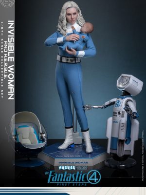 Hot Toys MMS824 Invisible Woman & H.E.R.B.I.E. – The Fantastic Four: First Steps