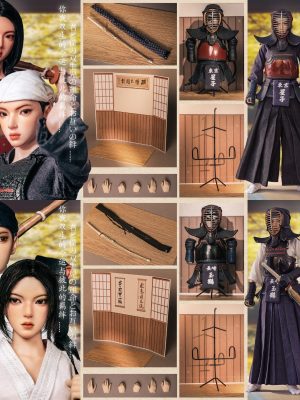 YM Toys – Kendo Girl Ikawa Hoshiko & Tama Tsuru 1/6 Scale