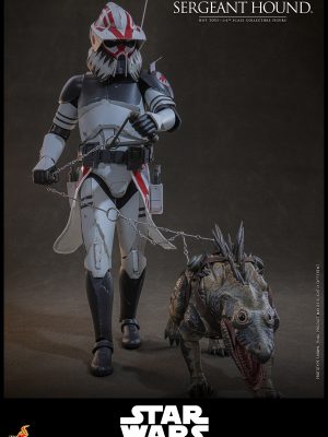 Hot Toys - TMS167 - Star Wars: The Clone Wars - 1/6th scale Sergeant Hound Collectible Figure