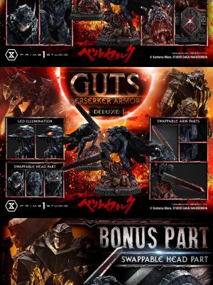 Prime 1 Studio – Berserk Guts, Berserker Armor (1/4 Statue)