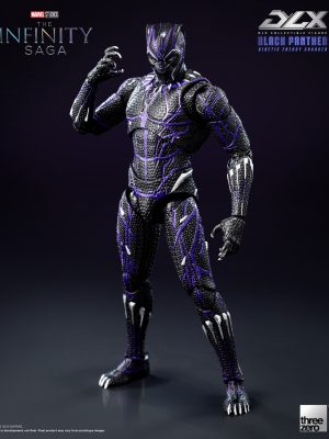 Marvel Studios: The Infinity Saga DLX Black Panther (Kinetic Energy Charged) - Threezero