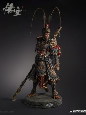 Queen Studio - Black Myth: Wukong - Great Sage Armor Set Life-Size Statue
