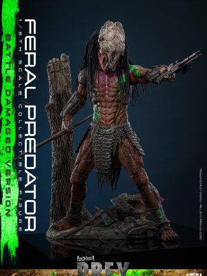 Hot Toys TMS173 Prey Feral Predator (Battle Damaged Version) 