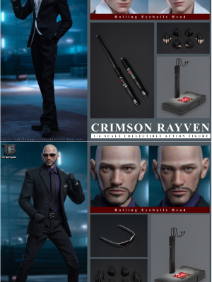 TOYS BATTALION Crimson Rayven & Dusk 1/6