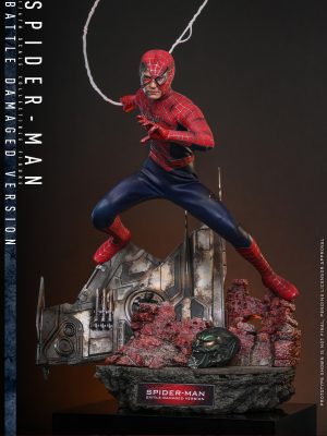Hot Toys MMS859 Spider-Man 1/6th scale (Battle Damaged Version) Collectible Figure