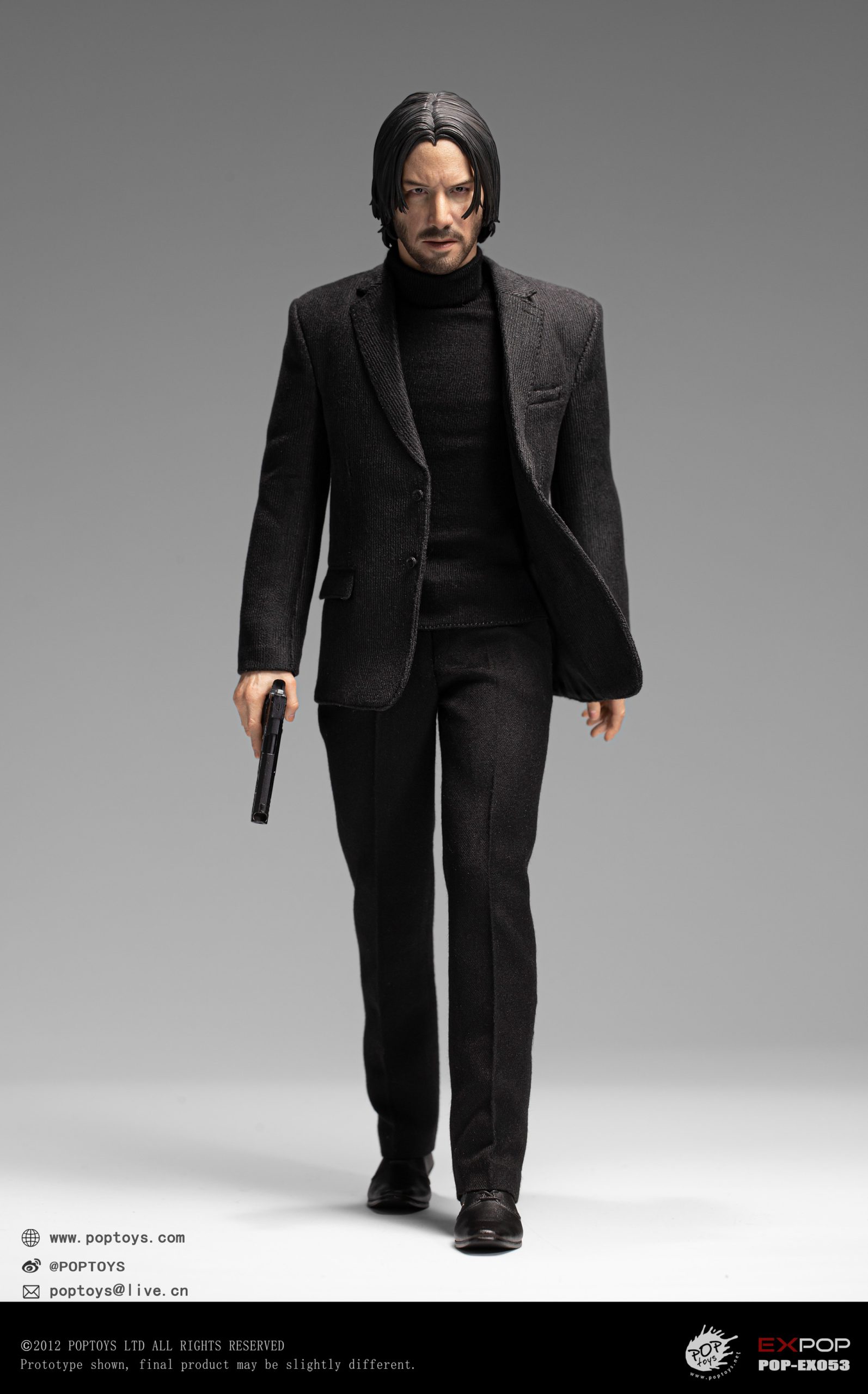 POPTOYS EX053 GodKiller John Wick 1/6 Action Figure