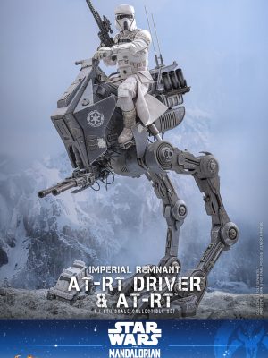 Hot Toys MMS875 Star Wars: The Mandalorian & Grogu 1/6th scale Imperial Remnant AT-RT Driver and AT-RT Collectible Set