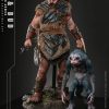 Hot Toys MMS873 Predator: Badlands – Dek (Bone Bison Armor) & Bud 1/6 Collectible Set 13 mo hinh hot toys mms873 predator badlands dek bud 9