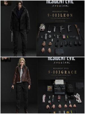 X-Studio Resident Evil 9-003 Grace & Leon 1/6 Scale Action Figure