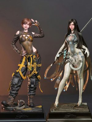 JND Studio - 1/3 Raven & Lily of Stellar Blade 