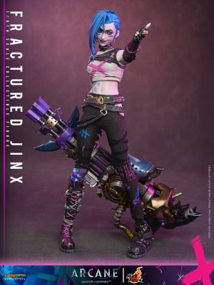 Hot Toys TMS183 Arcane - 1/6th scale Fractured Jinx Collectible Figure 