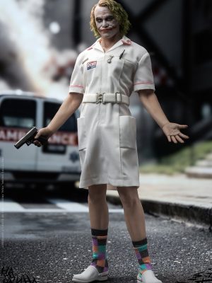 EKUAZ Studio x ECHO DESIGN: EKS014 Nurse Clown 1/6 Action Figure